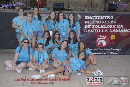 XII Encuentro Escuelas de Folklore, gala de clausura